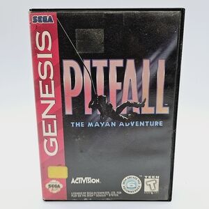 SEGA GENESIS | Pitfall The Mayan Adventure game cart.ridge